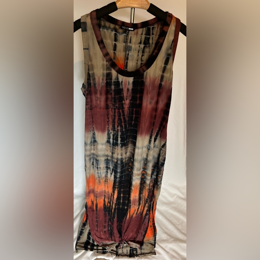 Maxi Dress Tie Dye Womens